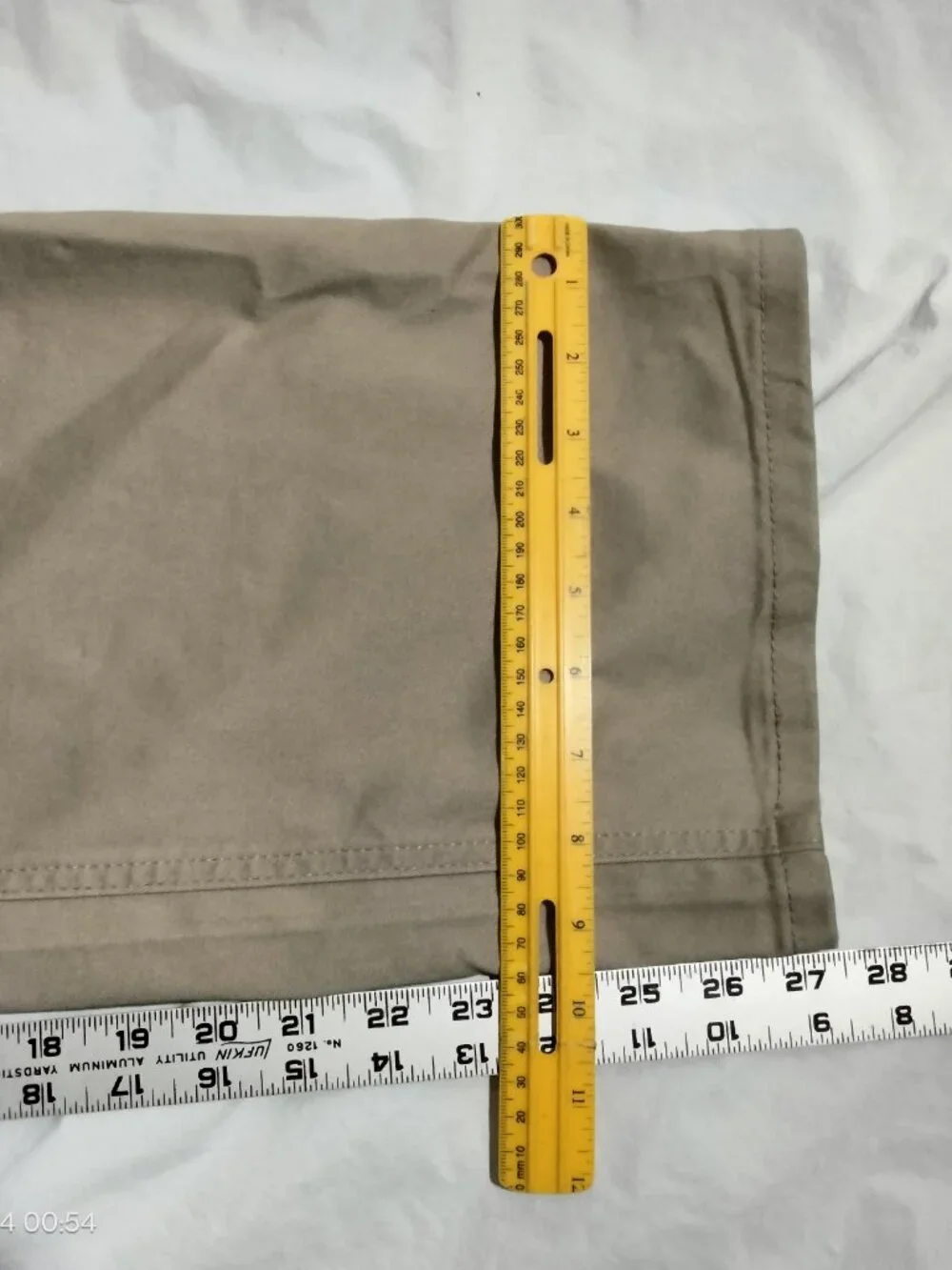 Levis 541 Athletic Fit Mens 48x29 Khaki Beige Stretch Chino Pants Big & Tall NWT